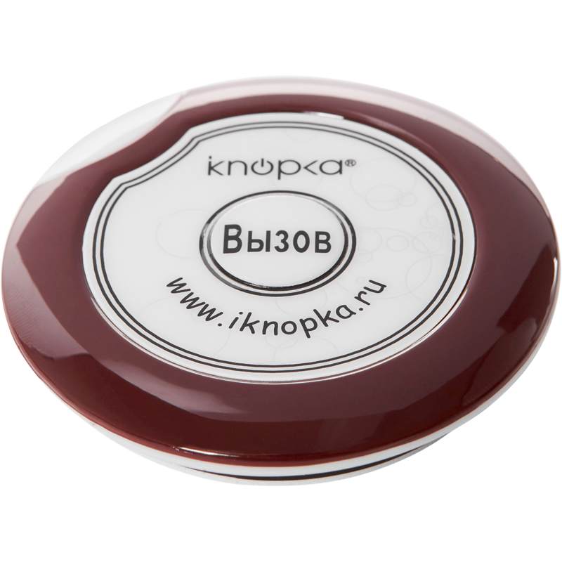 Кнопка вызова iKnopka APE700, Бордовый_2