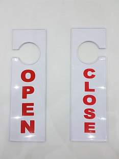 Таблички для торгового зала (open/close)