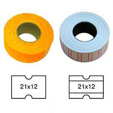 Этикетлента 21*12 / 750 эт. Оранжевый
