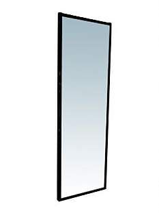Зеркало в черной раме настенное 1500х500 * 